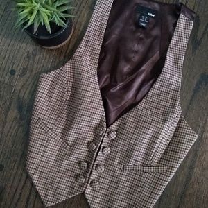 H&M Houndstooth Vest